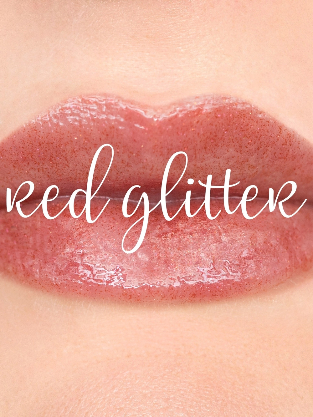 Red Glitter Senegence Lip Gloss